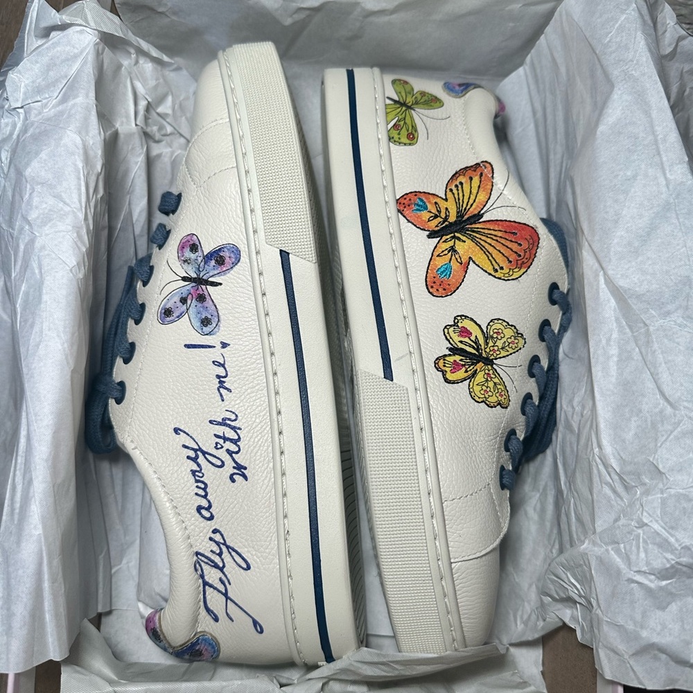 Brighton Women’s Fly Me Butterfly Sneakers